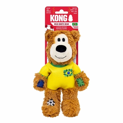 Kong Wild Knots Hundebamse World Cup Brasilien LIMITED EDITION